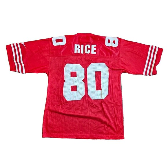 Vintage 90s Reebok Pro Line San Francisco 49ers Jerry Rice #80 NFL Jersey Medium - Picture 2 of 11